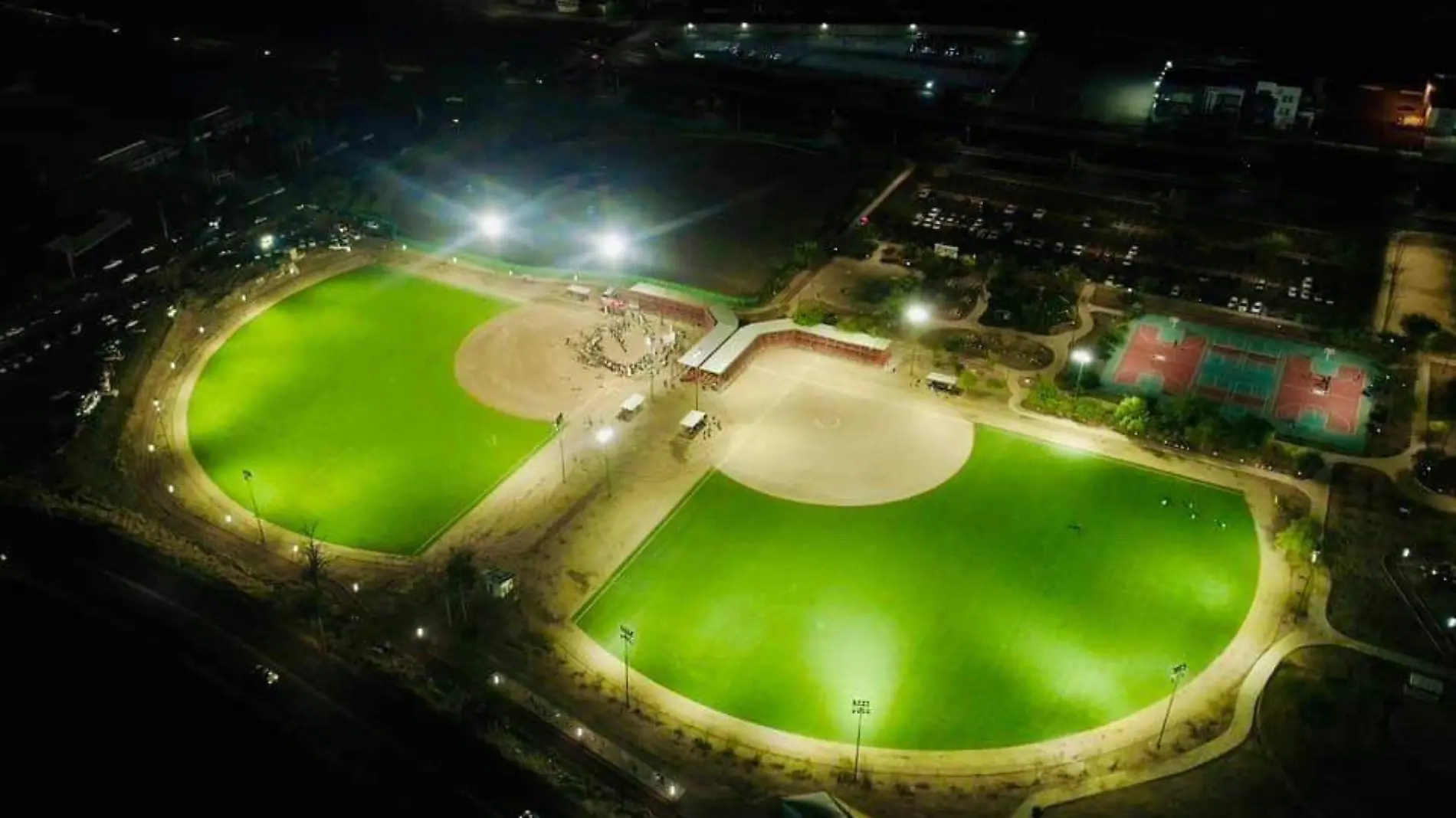 Unidad Deportiva El Cárcamo     (Cortesía @IDH_HMO)